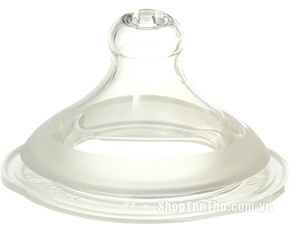 Núm ty chuchu cổ rộng silicone 1PC