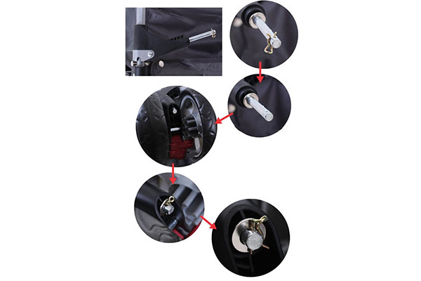 Chốt bánh xe đẩy BBH 720N