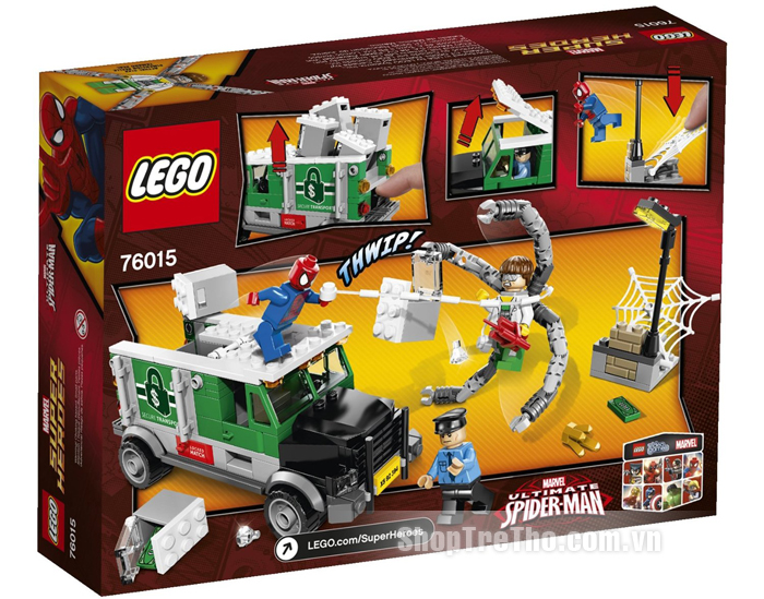 Đồ chơi Lego Super Heroes 76015 - Doc Ock cướp xe chở tiền