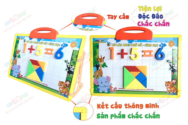 Bảng nam châm thiết kế độc đáo cho trẻ