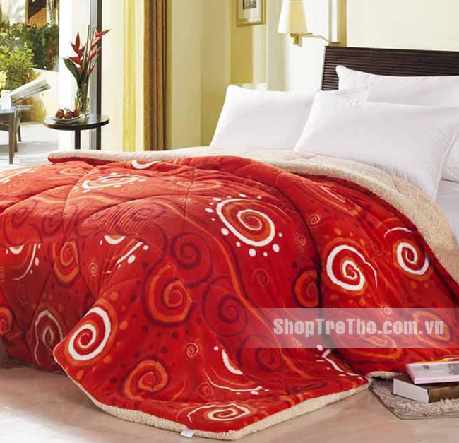 Chăn lông cừu xuất khẩu nhiều màu 2.2m x 2.4m