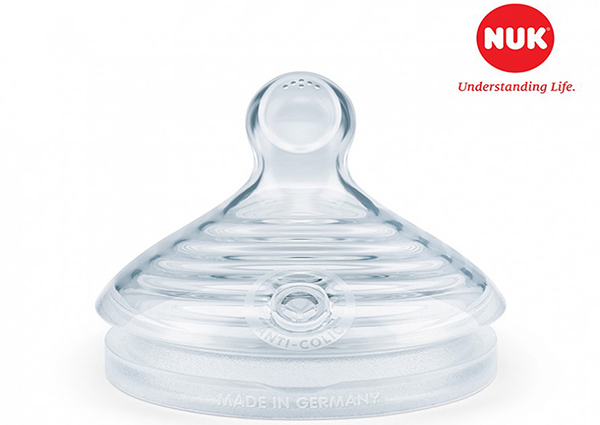 Núm ty silicone Nuk Nature Sense S1 size M