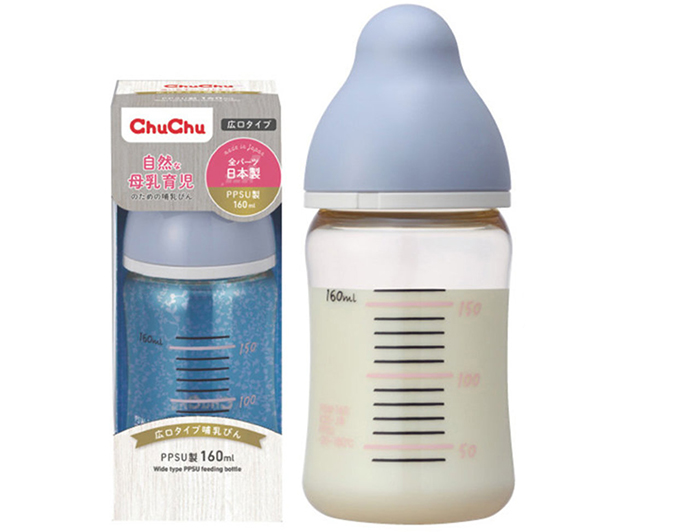 Bình sữa PPSU cổ rộng ChuChu 160ml (new)