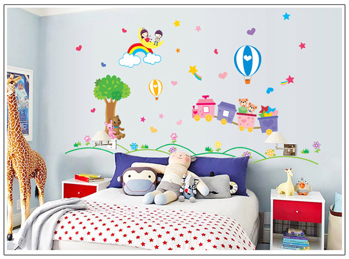 Tranh dán tường khu vui chơi M0055
