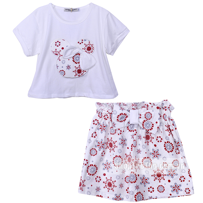 bo ao croptop kem chan vay be gai chipo Zara TE0609 (1 – 7 tuoi)