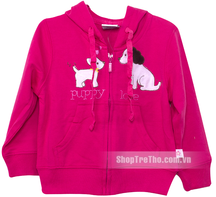 Áo khoác thêu hình 2 chú chó Anakids (size 1-4y)