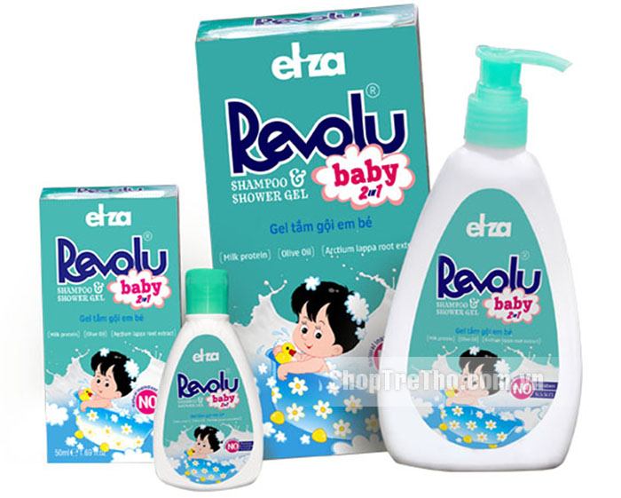Gel tam goi tre em Revolu Baby