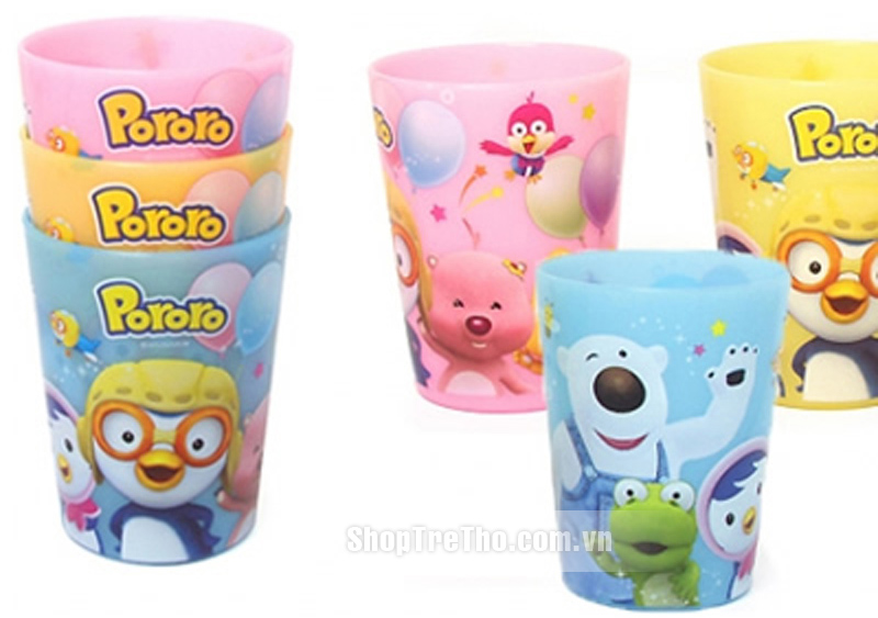 Cốc ống hút Pororo (250ml)