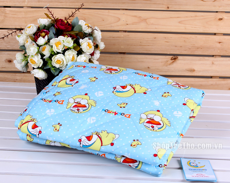Chăn bế trẻ em Sông Hồng hình mèo Doraemon B13-006