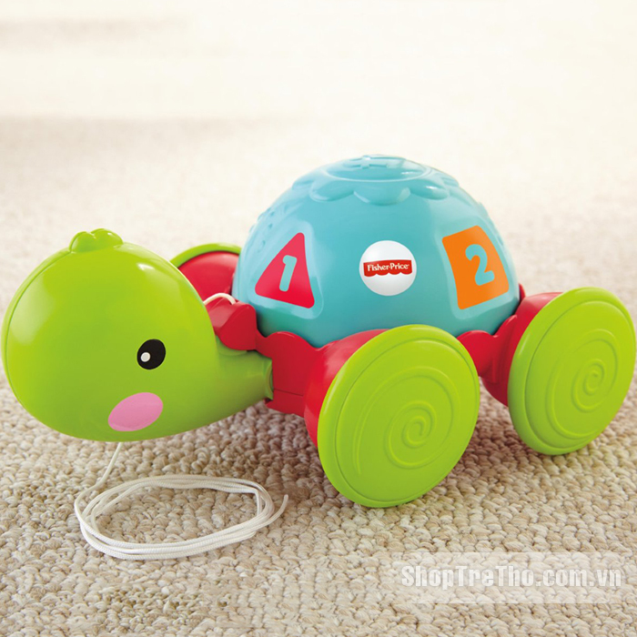 Đồ chơi xe kéo rùa con Fisher Price Y8652