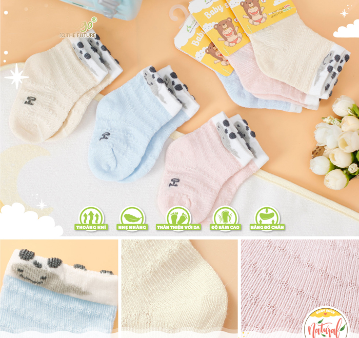 Tất lưới trẻ em Uala Nature UR1001