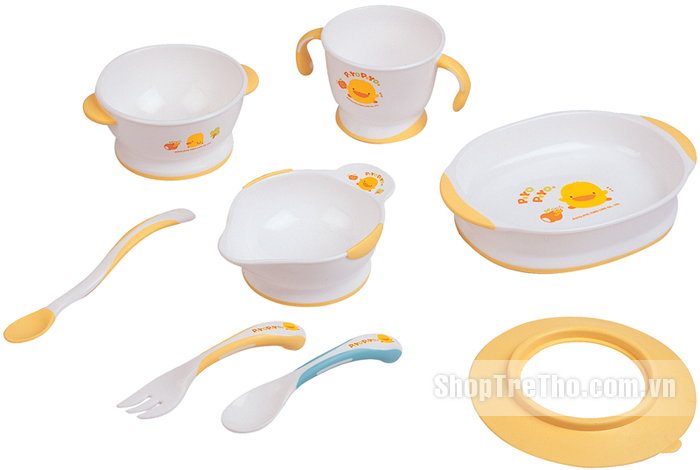 Bộ chế biến đồ ăn dặm 8 món Piyo piyo 630095