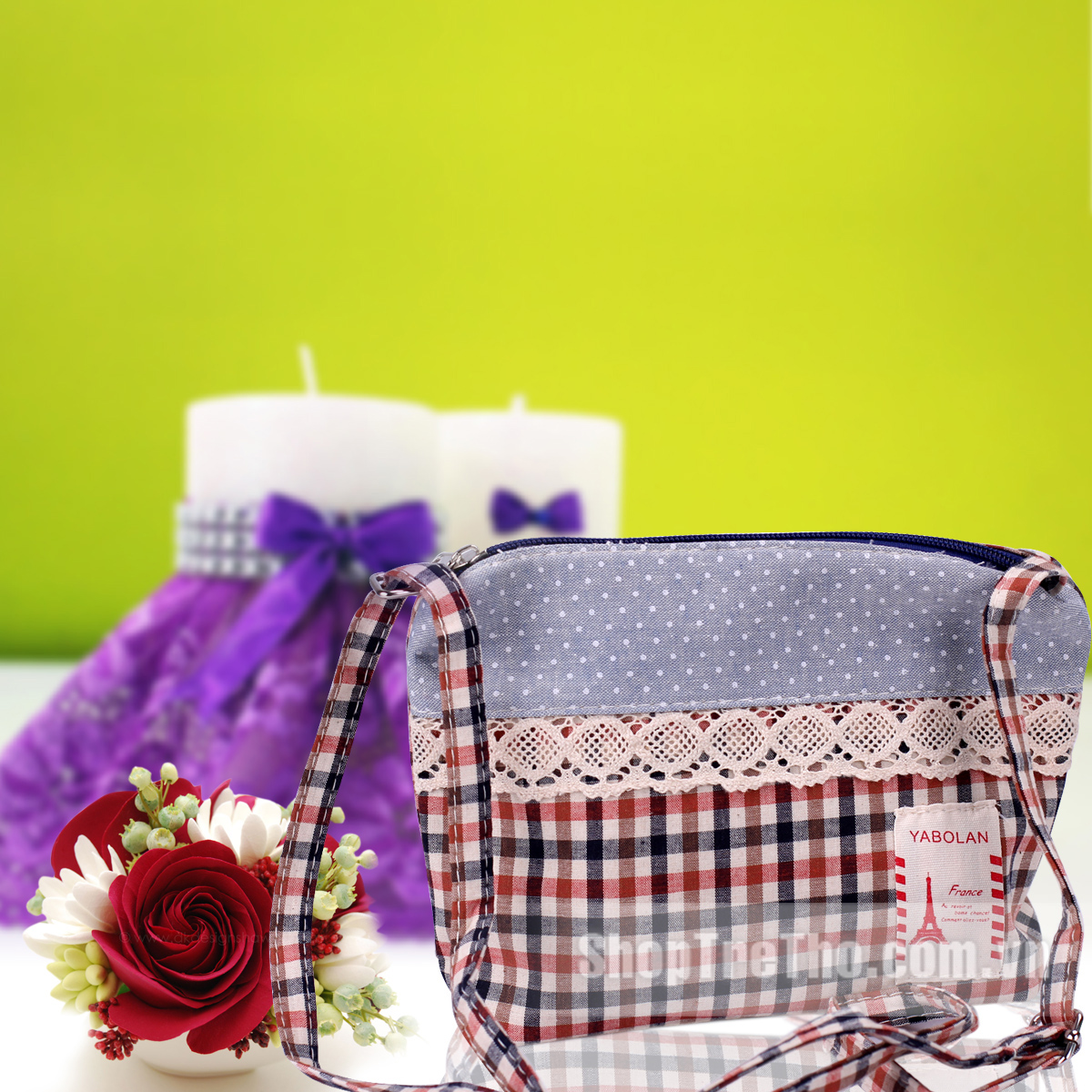 túi đeo chéo handmade loại hỏ T23