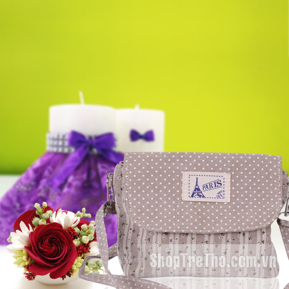 túi đeo chéo handmade loại nhỏ T22