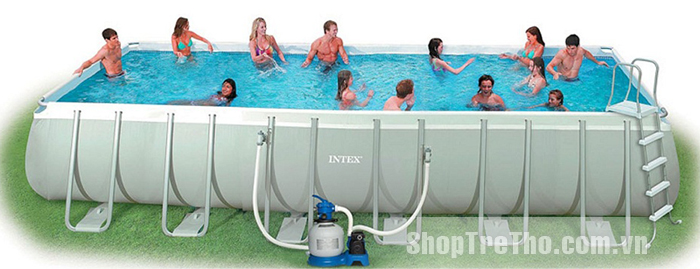 Bể bơi Intex 54978 hình chữ nhậ