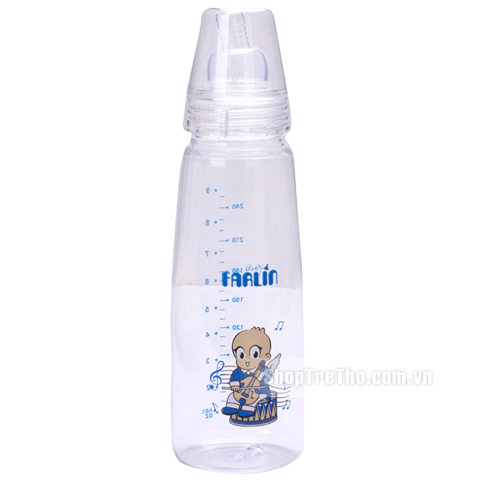 Bình sữa nhựa cao cấp Farlin TOP-747 T3 - 250ml