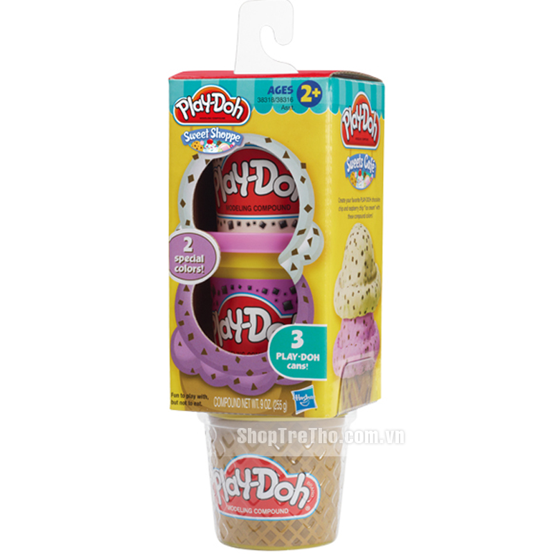 bột nặn play doh 3 màu