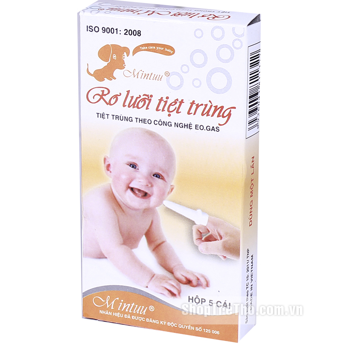 Rơ lưỡi tiệt trùng Mintuu