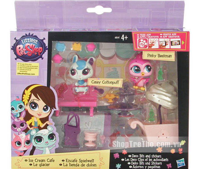 Đồ chơi Littlest Pet Shop A8541/A7642 - Bữa tiệc của thú cưng