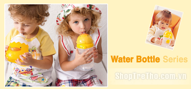 Bình uống nước Piyo Piyo 830353 cho bé 420ml