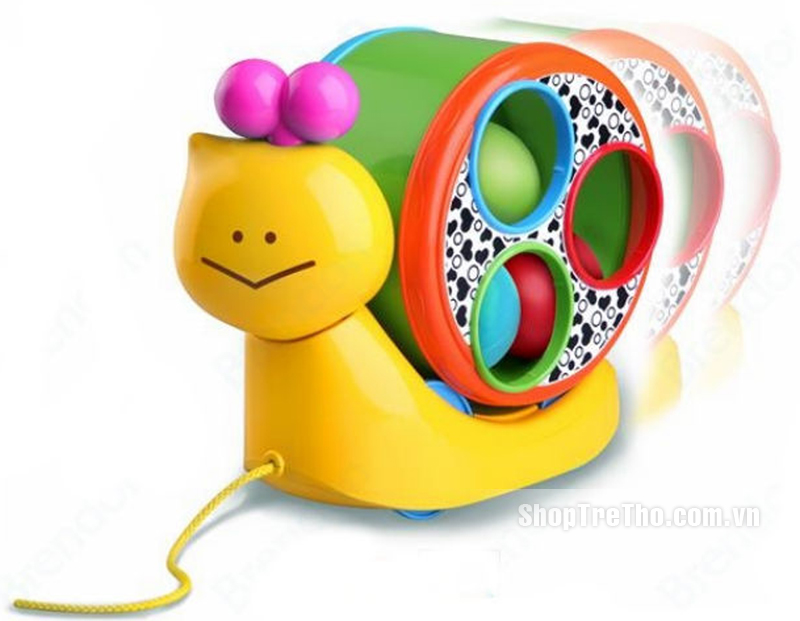 đồ chơi kéo - ốc sên chở nh bóng Bkids