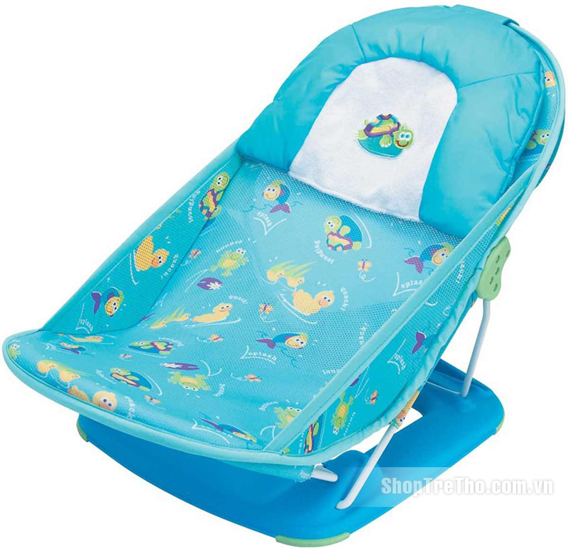 Ghế tắm nằm (xanh) Summer 18500 - Mother's Touch Deluxe Baby Bather