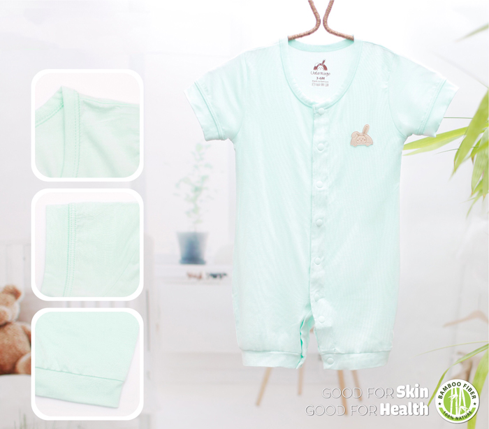 Body cộc tay sợi tre Uala & Rogo UR3018