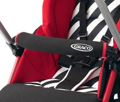 Xe đẩy Graco CitiLite đỏ sọc đen