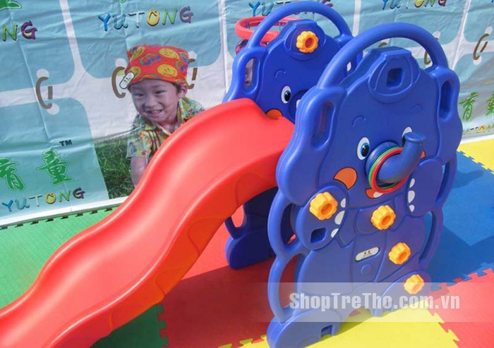 Đồ chơi cầu trượt con voi KL-160B