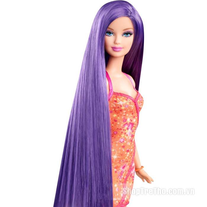 Người mẫu tóc mây Barbie V9516