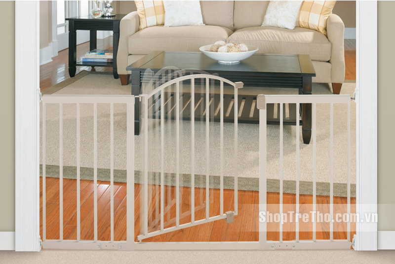 Cửa chặn an toàn khổ rộng Summer Sure & Secure 6 Foot Metal Expansion Gate