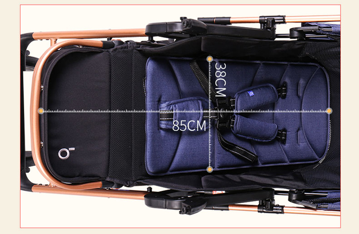 Xe đẩy 2 chiều QK1 (nhiều màu) 