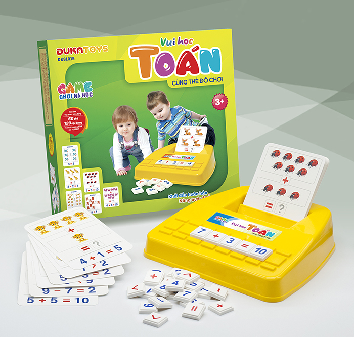 Vui học Toán cùng thẻ đồ chơi Duka DK81015