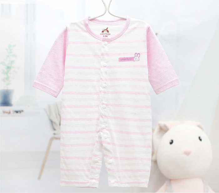 Body dài tay phối kẻ Uala Rogo UR3117