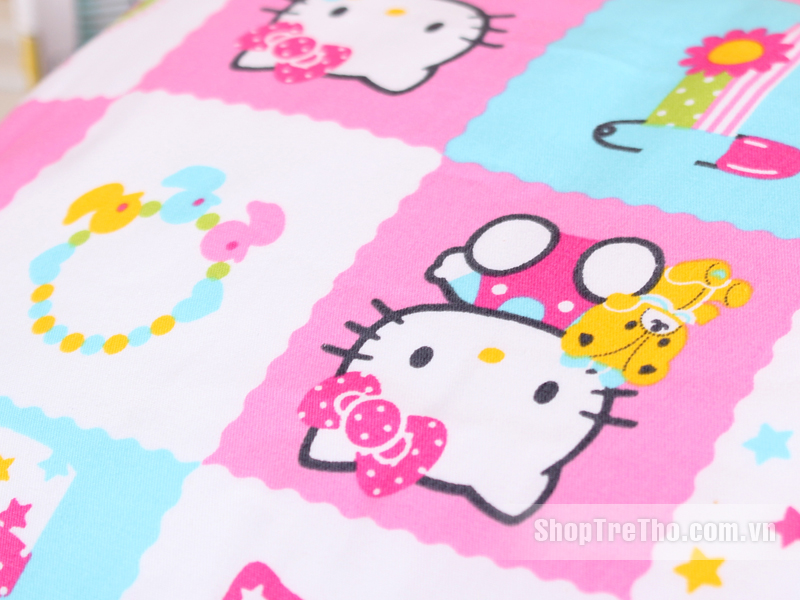 Gối trẻ em Sông Hồng hình mèo Hello Kitty B13-004 