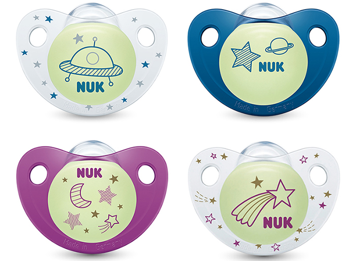 Bo 2 ty ngam Nuk NightDay Silicone NU31880, NU31795