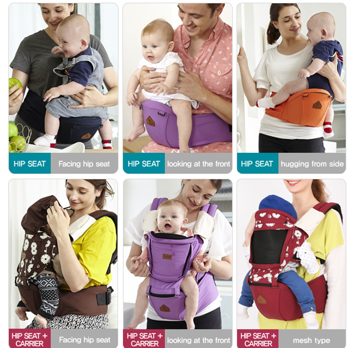 Địu Irene hoa Hipseat carrier IA-107