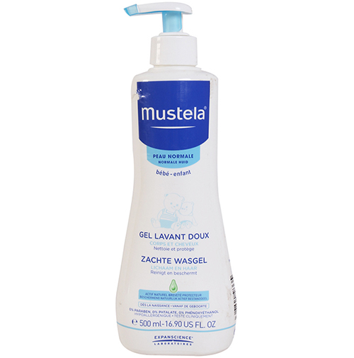 Tắm gội trẻ em 2 in 1 Mustela 500ml