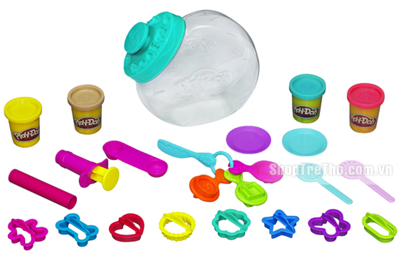 bột nặn play doh thế giới bánh kẹo