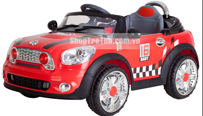Ô tô điện trẻ em Mini Cooper - JE118