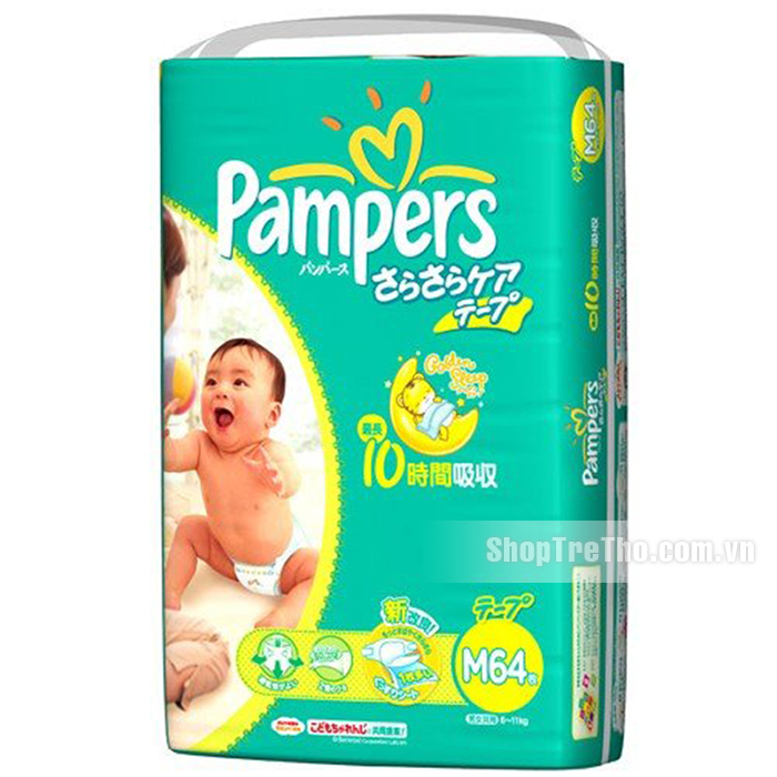 Bỉm Pamper Nhật Bản M64 dành cho bé từ 6 đến 11kg