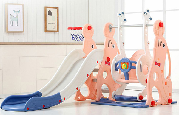 Cau truot kem xich du hinh hai cau Toys House WM19020