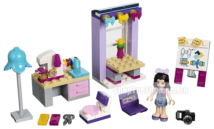 do choi lego friends 41115 - Phong lam viec sang tao cua Emma