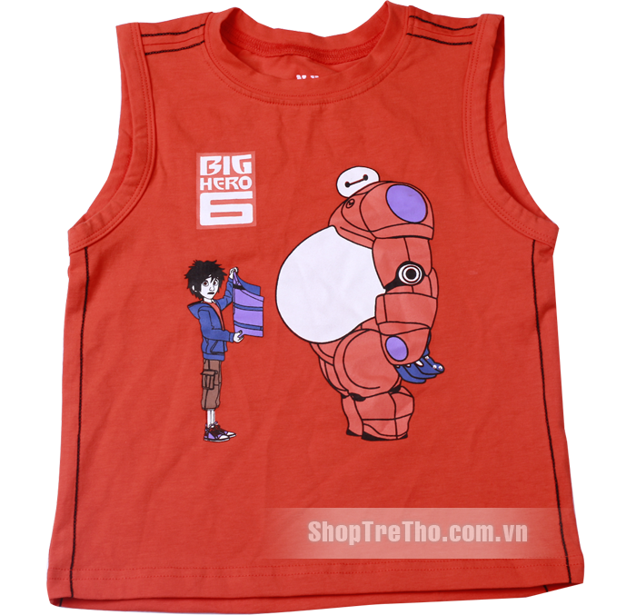 Áo ba lỗ bé trai Big Hero