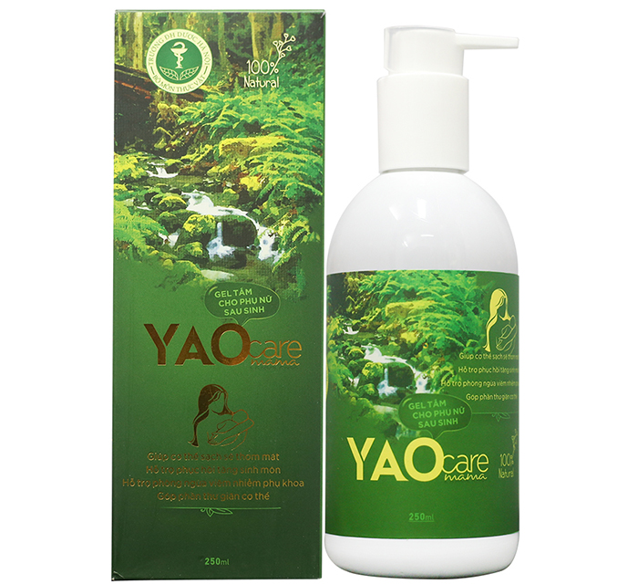 Gel tắm thảo dược cho phụ nữ sau sinh Yaocare Mama (250ml)