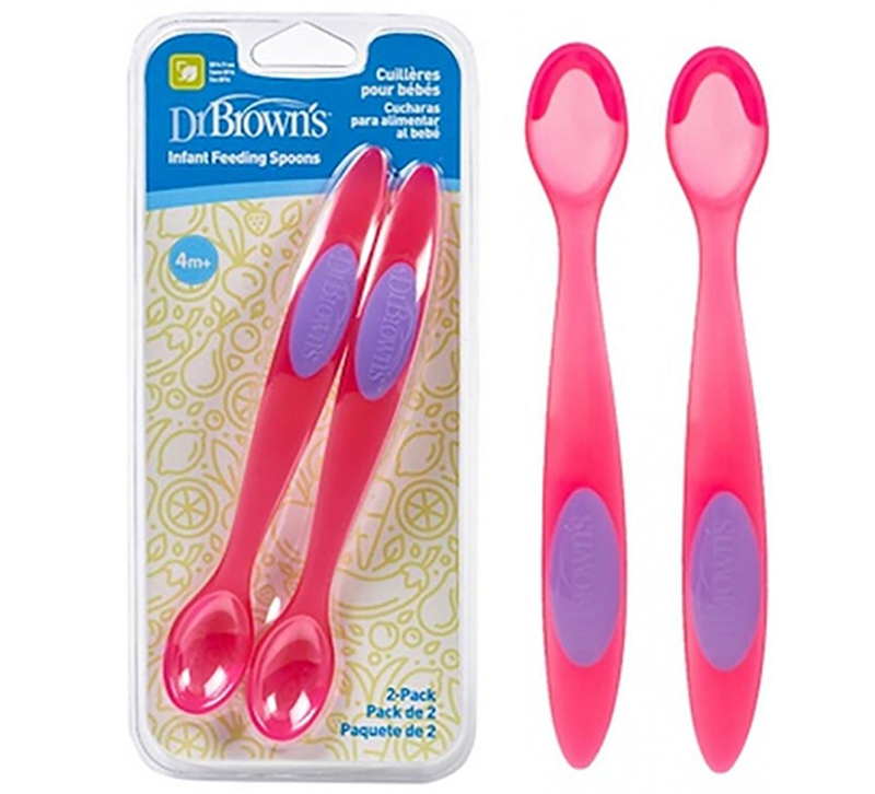 Thìa ăn dặm nhựa PP Dr Brown's TF200