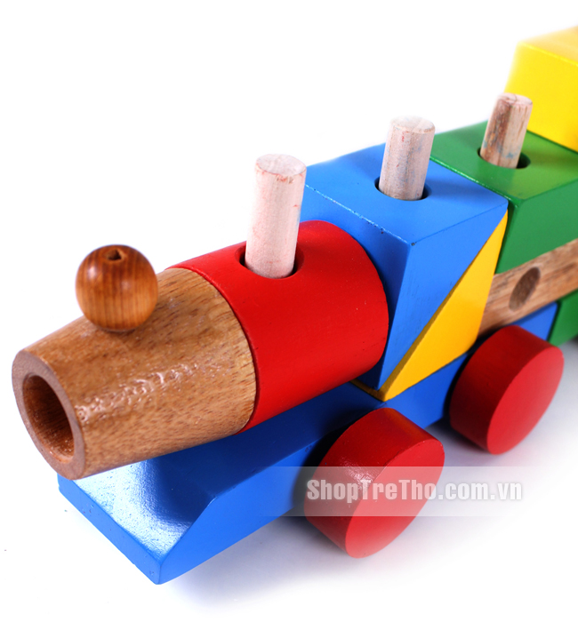 đồ chơi gỗ tàu hỏa etic 1
