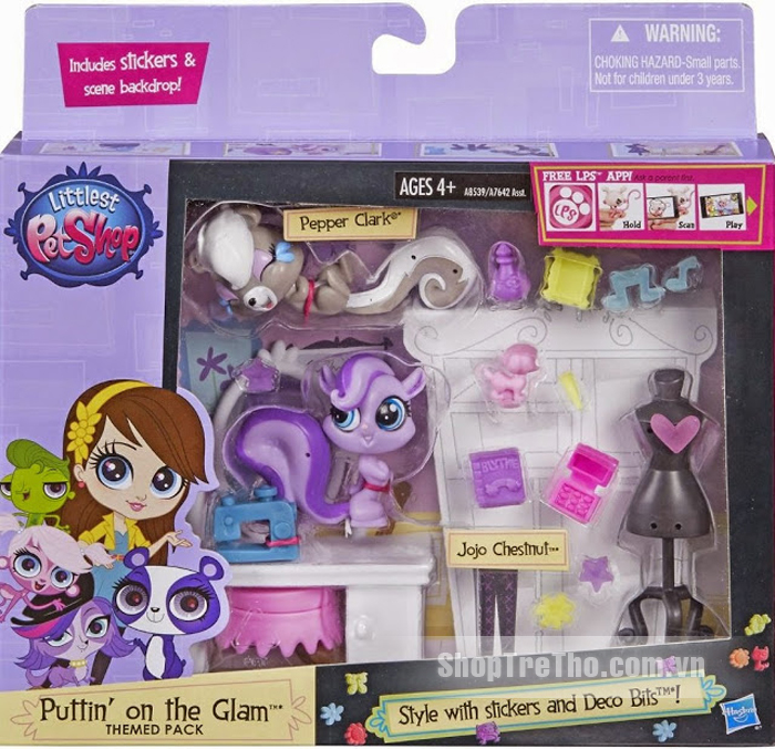 Đồ chơi Littlest Pet Shop A8539/A7642 - Bộ phòng ngủ Blythe