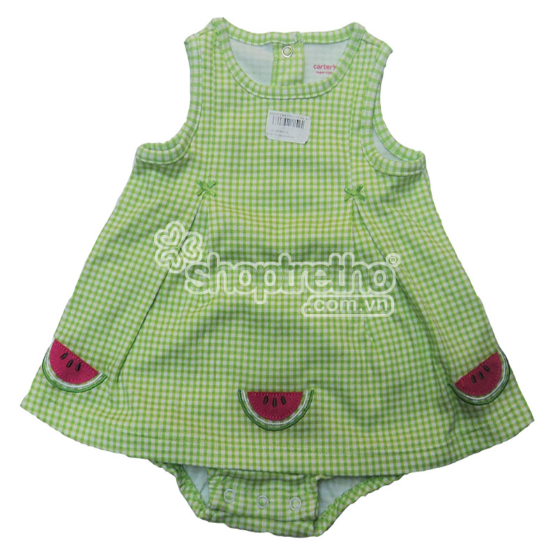 body cộc tay kiểu váy màu xanh