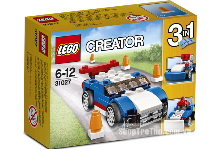 Đồ chơi Lego Creator 31027 - Xe đua xanh